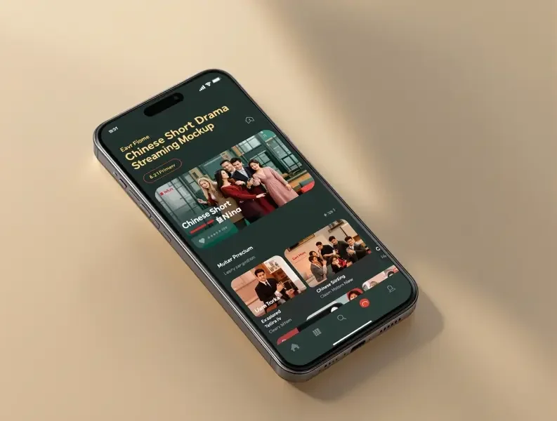 红果魔改首页APP 界面展示